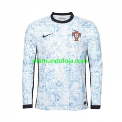 Camisola Portugal Homem Equipamento Segundo Euro 2024 Manga Comprida